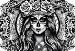 La muerte tattoo idea
