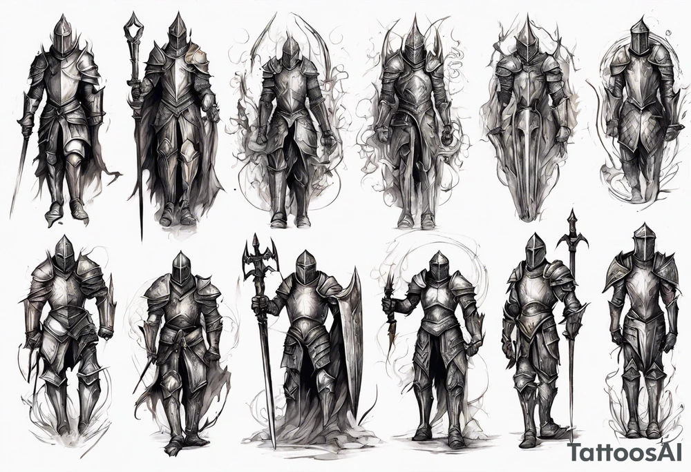 Knight tattoo idea