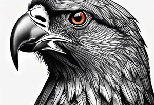 face of a deutchdrahthaar with a pheasant tattoo idea