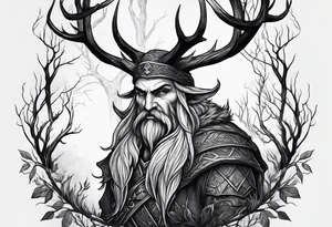 Leshy from witcher tattoo idea