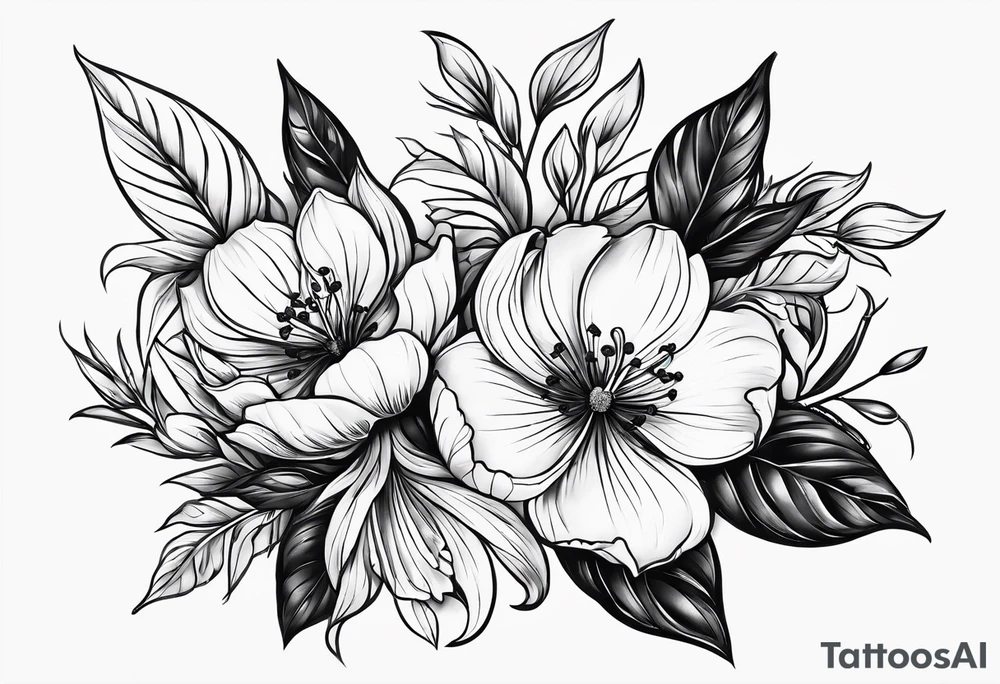 Kirschblüten tattoo idea