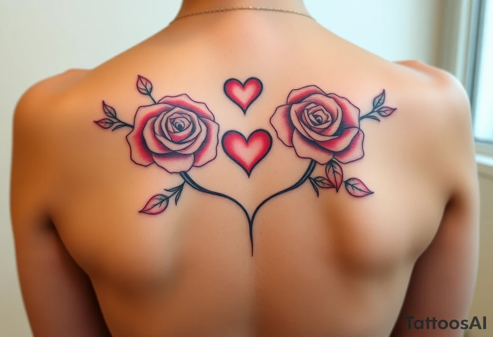 Im a twinky male and want a pretty tattoo on my public area. I like roses, kisses, and hearts, and kink tattoo idea