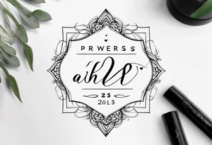 dainty, delicate, cursive 
writing only
“proverbs 31:25” tattoo idea