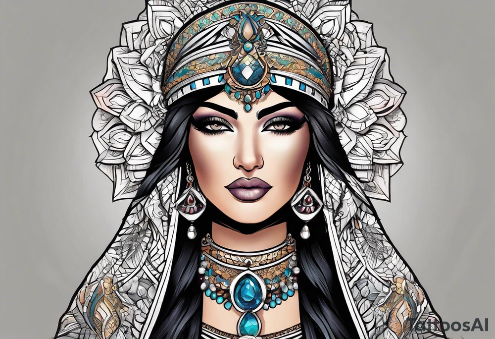 Isis Goddess Tattoo I tattoo idea