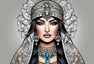 Isis Goddess Tattoo I tattoo idea
