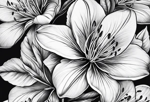 Azaleas tattoo idea