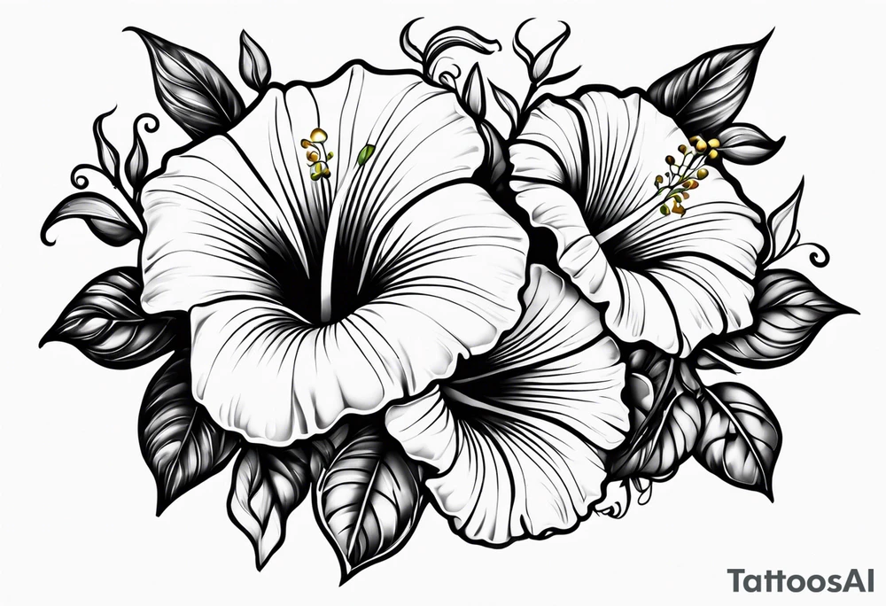 Morning Glory tattoo idea