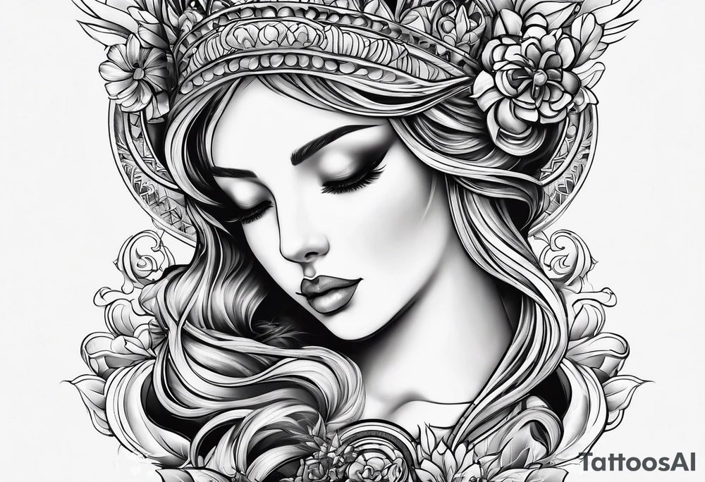 Sleep Token logo tattoo idea