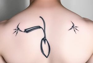 erect penis spurting onto woman's breast tattoo idea