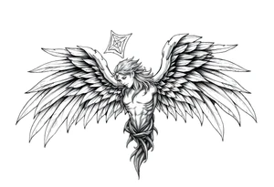 Gods Angel tattoo idea