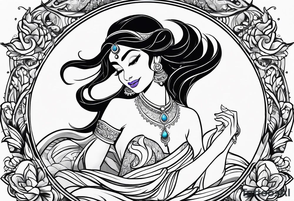 aladdin tattoo idea