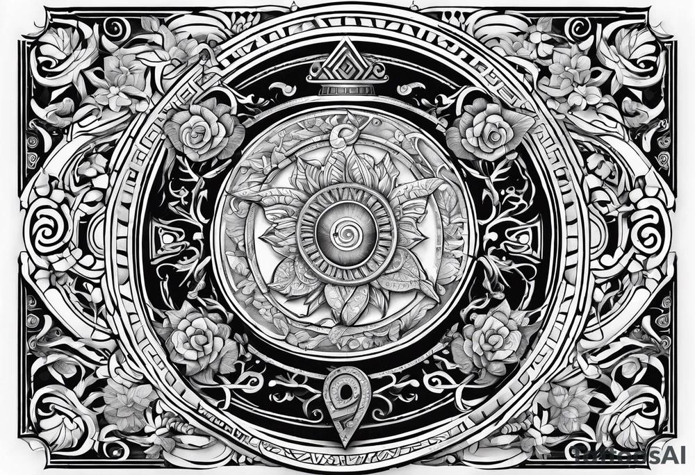 greek symbols tattoo idea