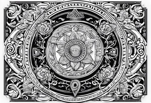 greek symbols tattoo idea