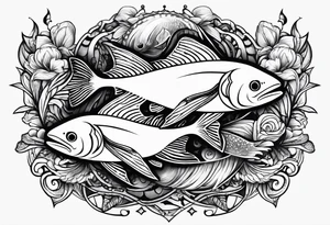 pisces friendship tattoo idea for men tattoo idea