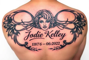 tattoo for my mother who passed away Jodie Kelley 4/18/1976-12/06/2022 tattoo idea