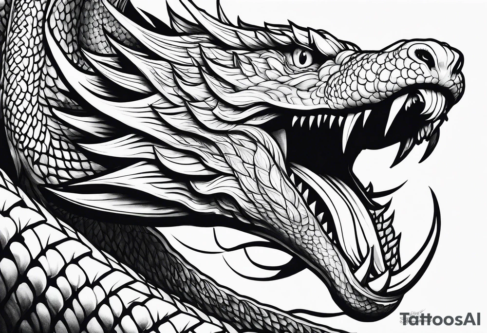 jörmungandr tattoo idea