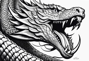 jörmungandr tattoo idea
