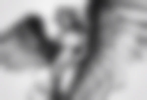 Angel wings tattoo idea