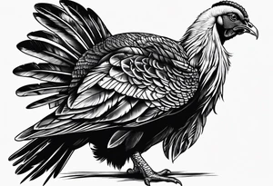 Turkey hunting tattoo idea