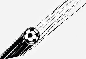 Soccer stick tatoo tattoo idea