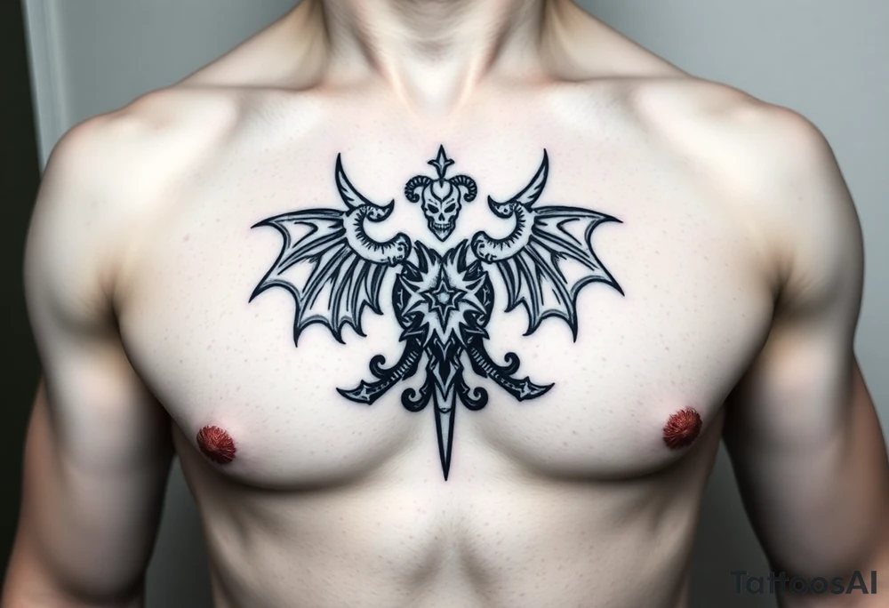 Smith, Irish crest. Demonic features tattoo idea