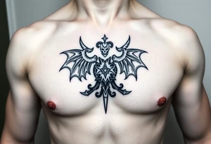 Smith, Irish crest. Demonic features tattoo idea