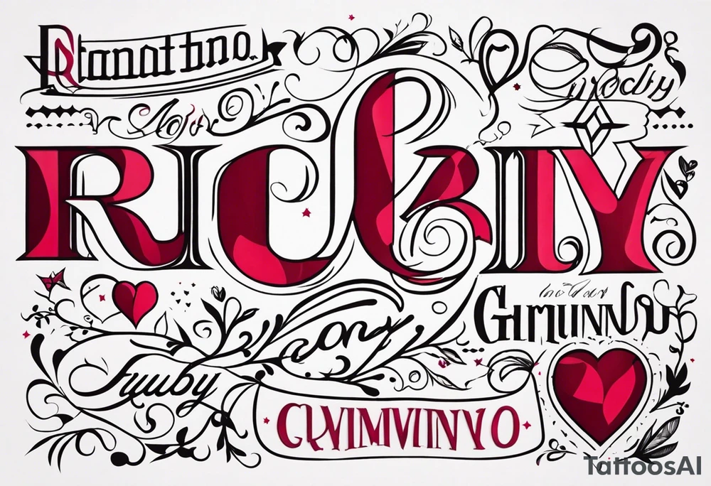 Ruby ❤️ tattoo idea