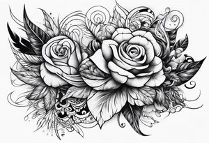 extreme pain arm tattoo idea