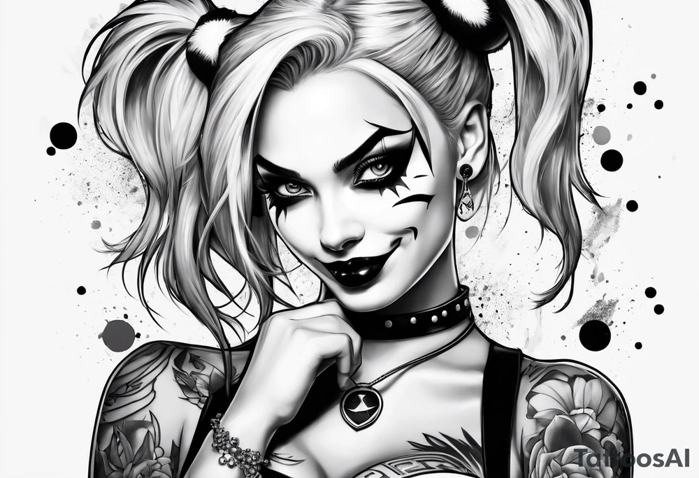 Harley Quinn tattoo idea