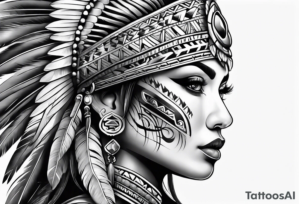 sleeve. Aztec tattoo idea