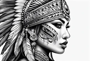 sleeve. Aztec tattoo idea