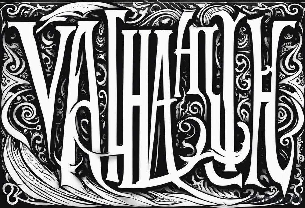 Valhalla fog tattoo idea