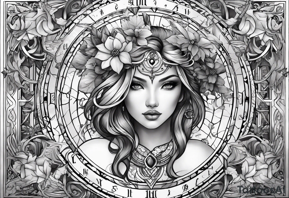 December zodiac, june zodiac tattoo idea