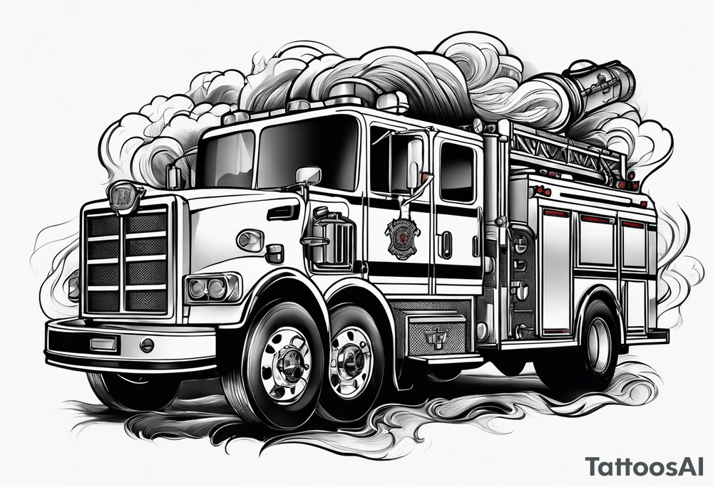Firefighter tattoo idea