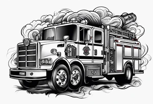 Firefighter tattoo idea