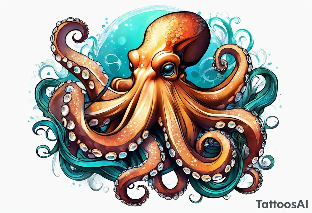 Octopus tattoo idea