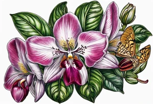Lamprocapnos spectabilis species tattoo idea