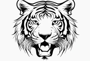 Loss of loved one due to mental health, include word brave add a tiger tattoo idea