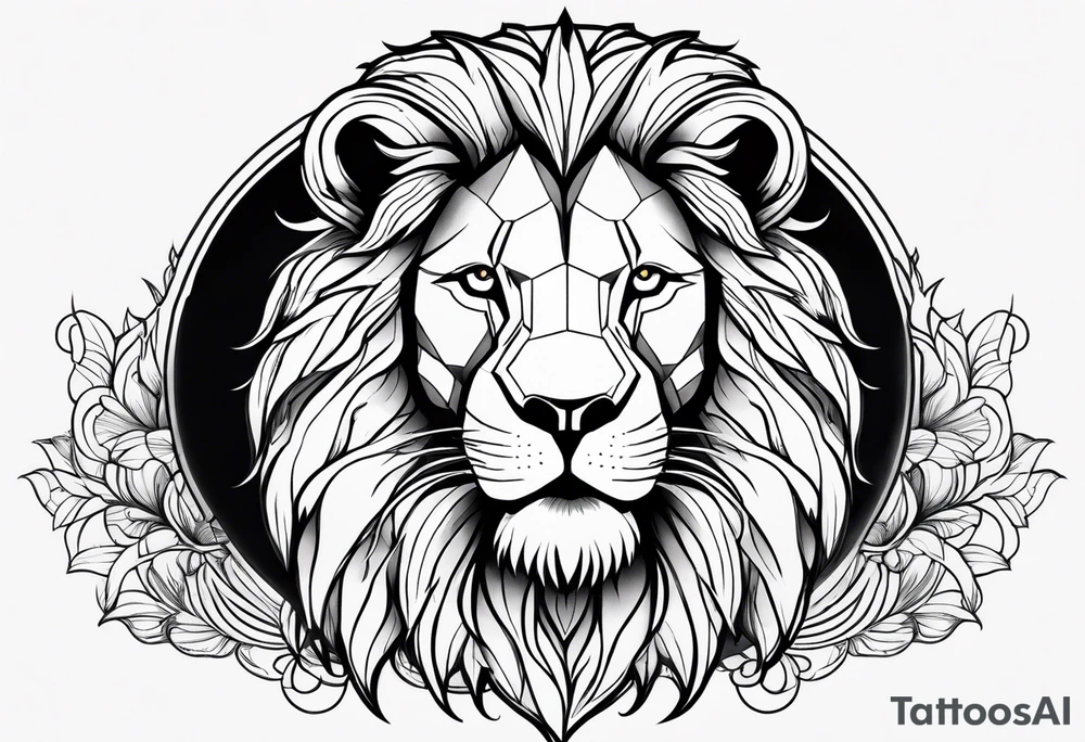 Satan laying down on his back tattoo idea