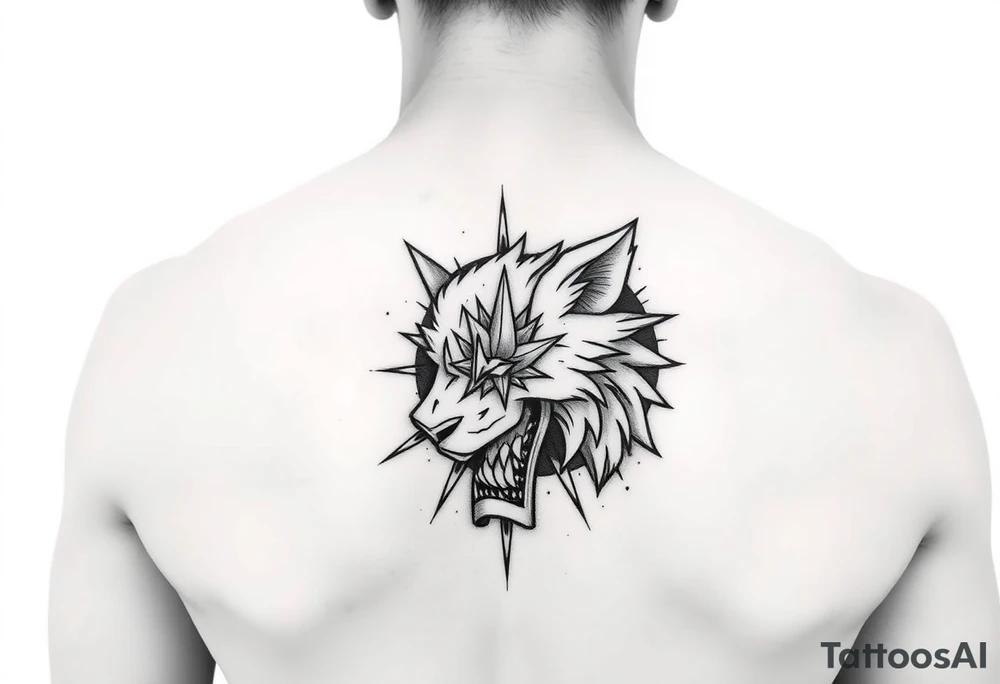 •	دمج تأثير غبار النجوم (stardust) حوالين الجسم أو الأجنحة، كأن التنين بيتفكك ويتكون من النجوم tattoo idea