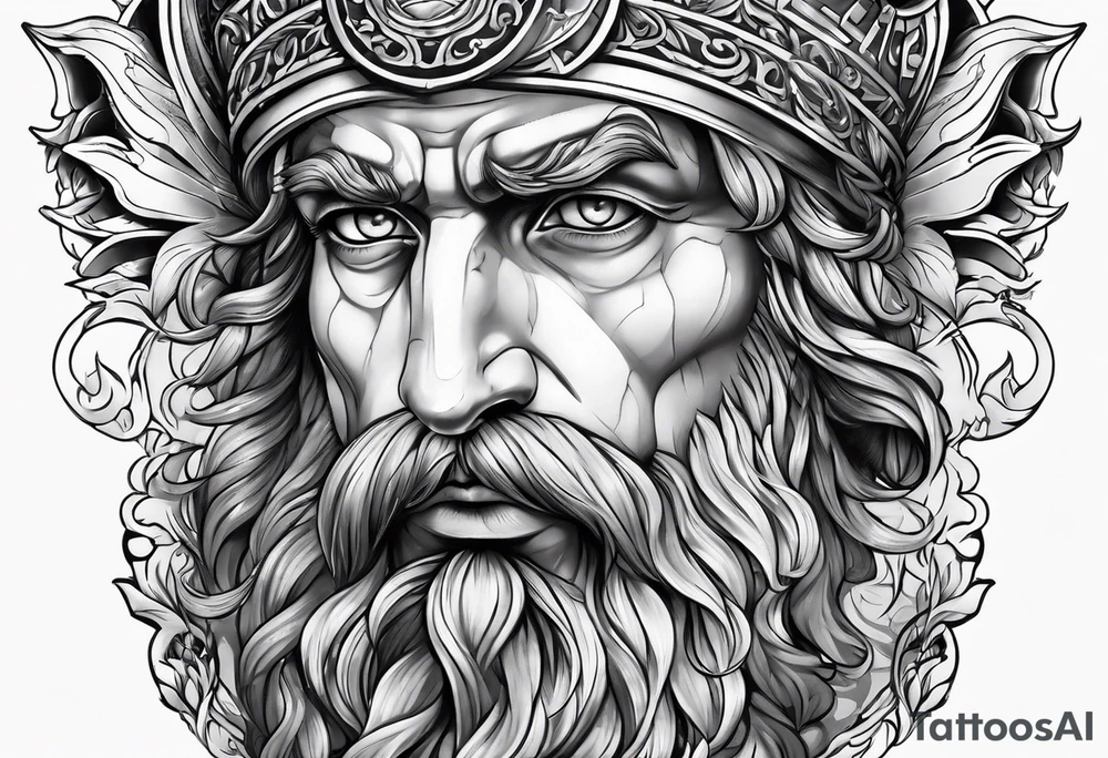 greek god tattoo idea