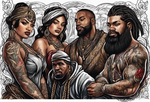 harriet tubbman setting slaves free tattoo idea