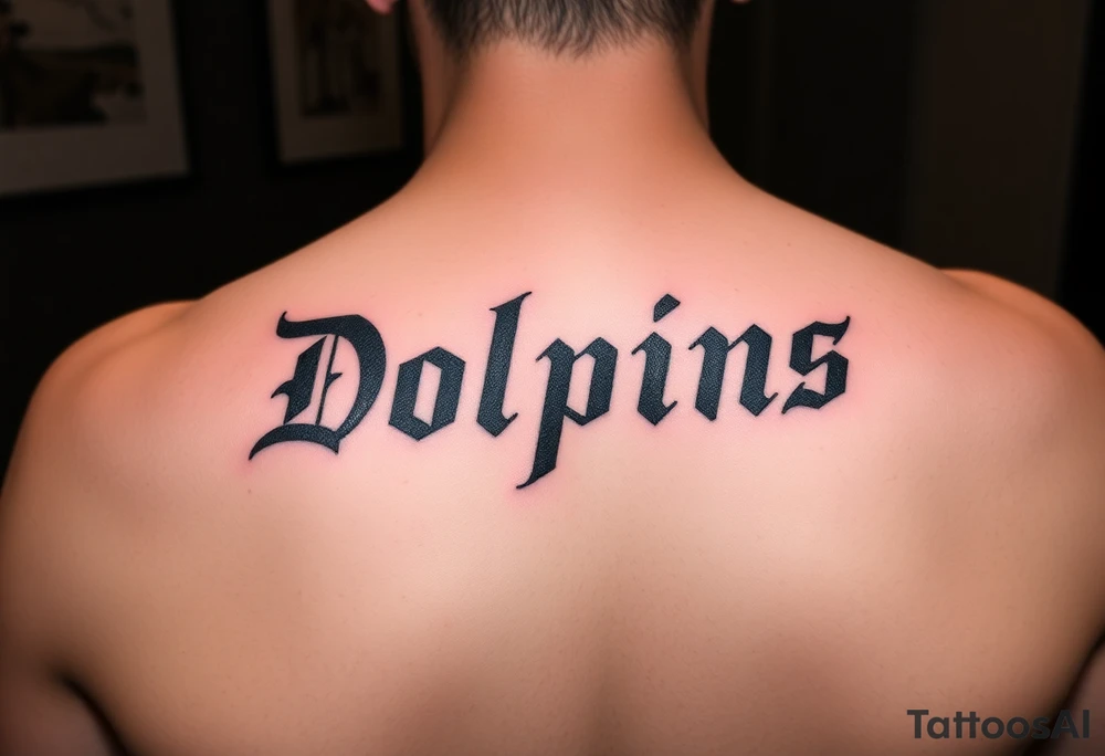 Dolpins tattoo idea