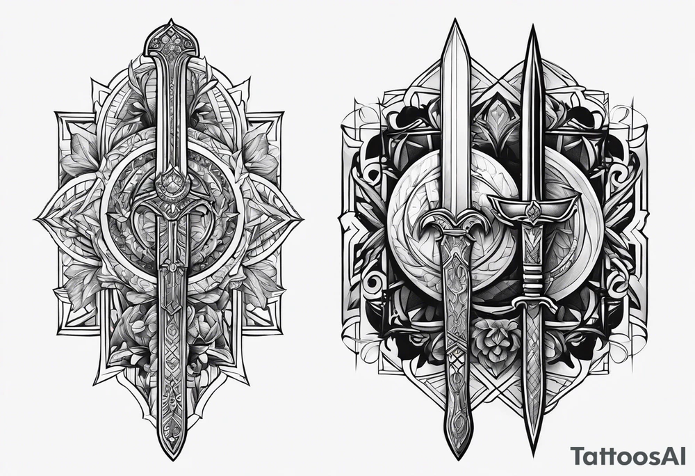 Sword tattoo idea