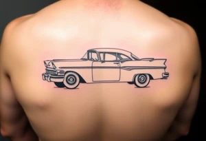 1956 Plymouth Belvedere tattoo idea