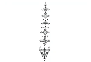 small dainty tattoos to add to spine tattoo idea