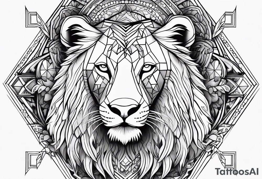 family in one animal tattoo idea