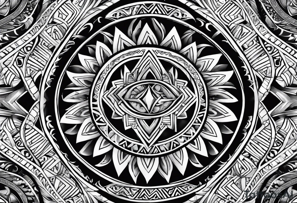 Maori para continuar otro maori tattoo idea