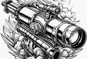 AT4 rocket launcher tattoo idea