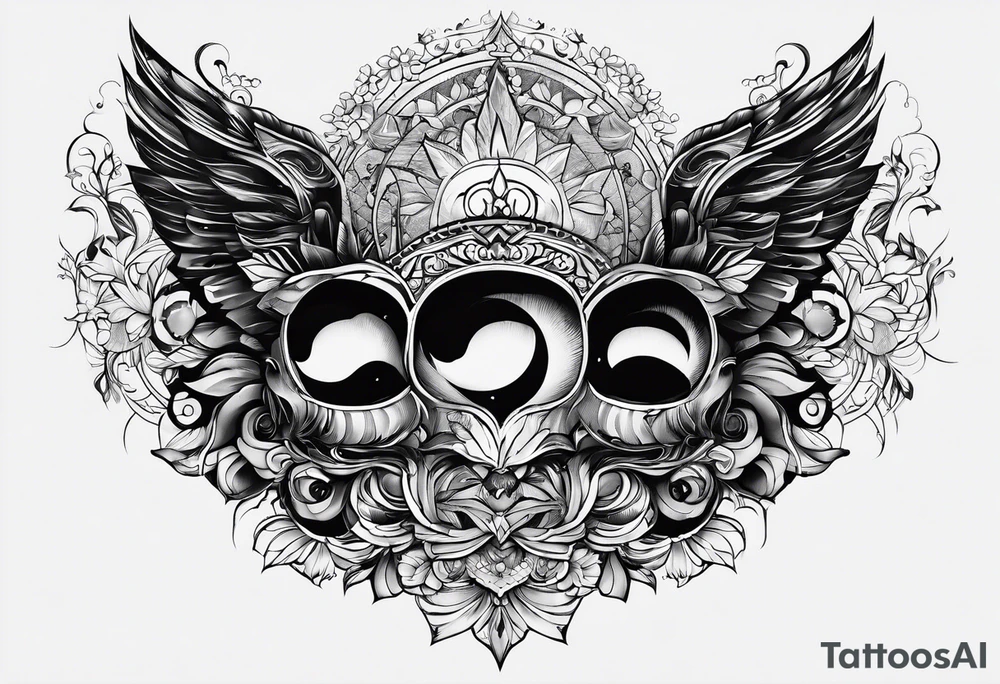 Night light tattoo idea